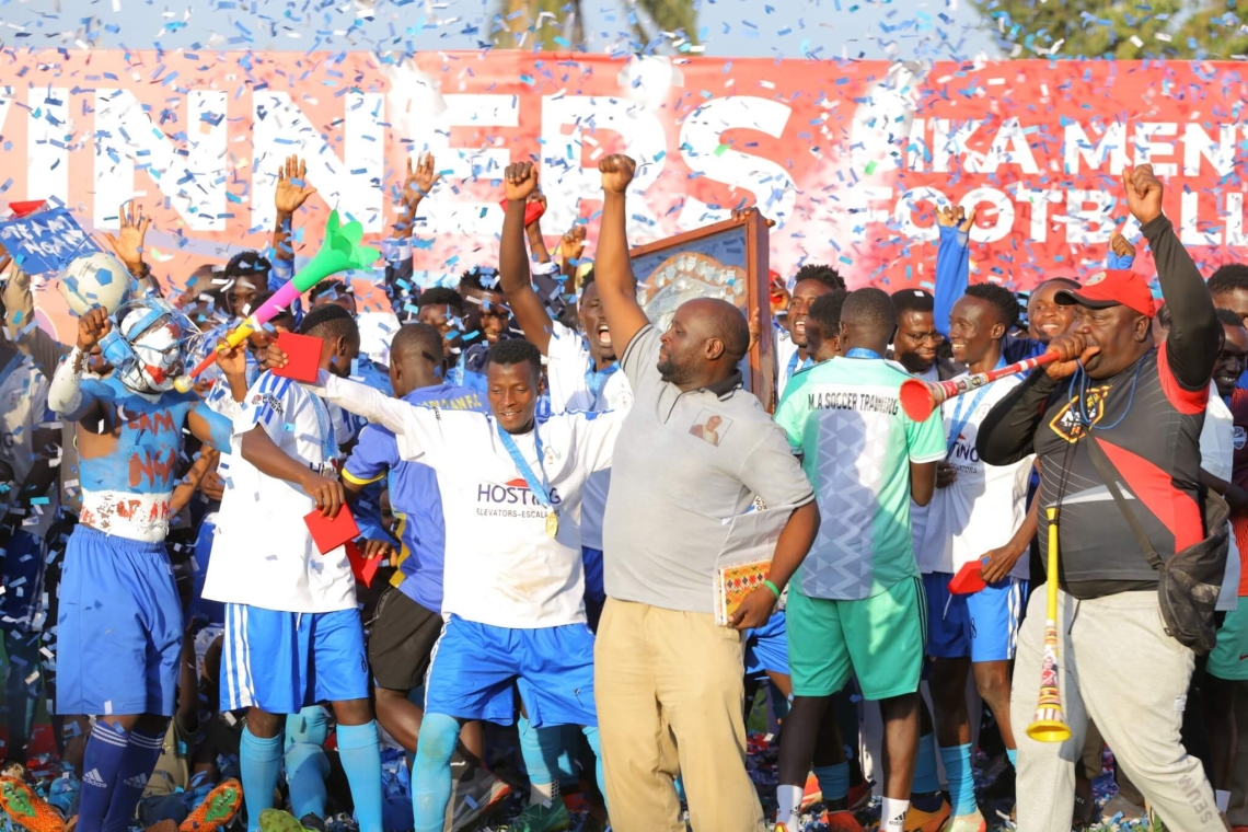 Ngabi Nsamba crowned champions of the 2025 Buganda clan games football final